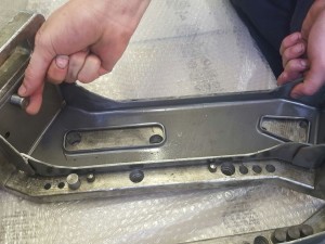 Controllo qualità sulla produzione di tranceria